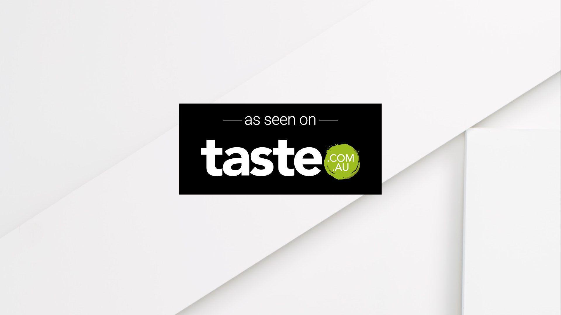 Taste.com.au Logo - As seen on Taste.com.au - Harris Scarfe