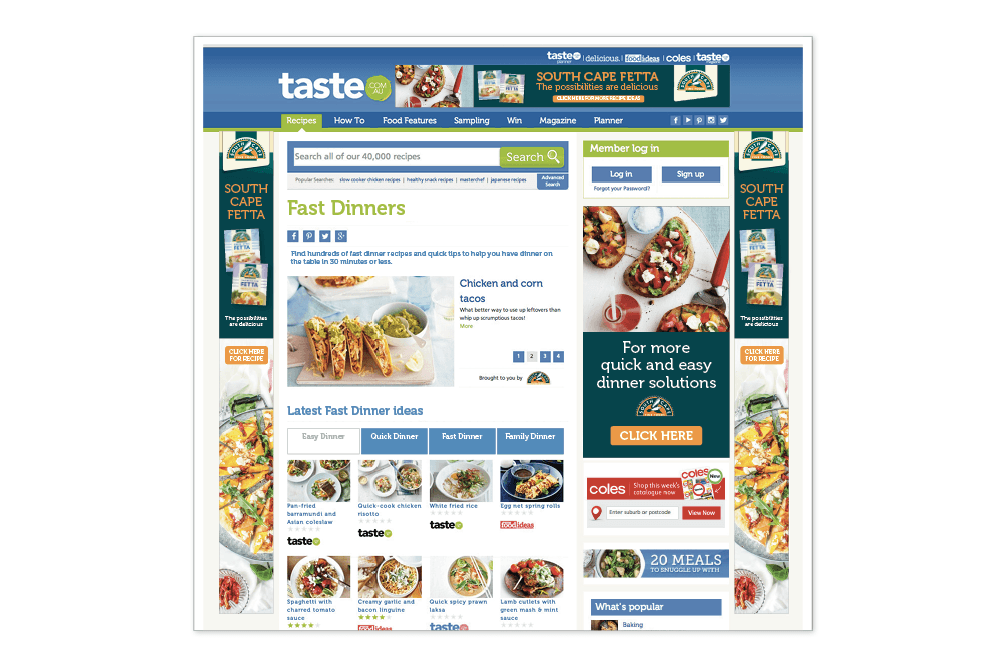 Taste.com.au Logo - Taste.com.au — LE GROUP CREATIVE