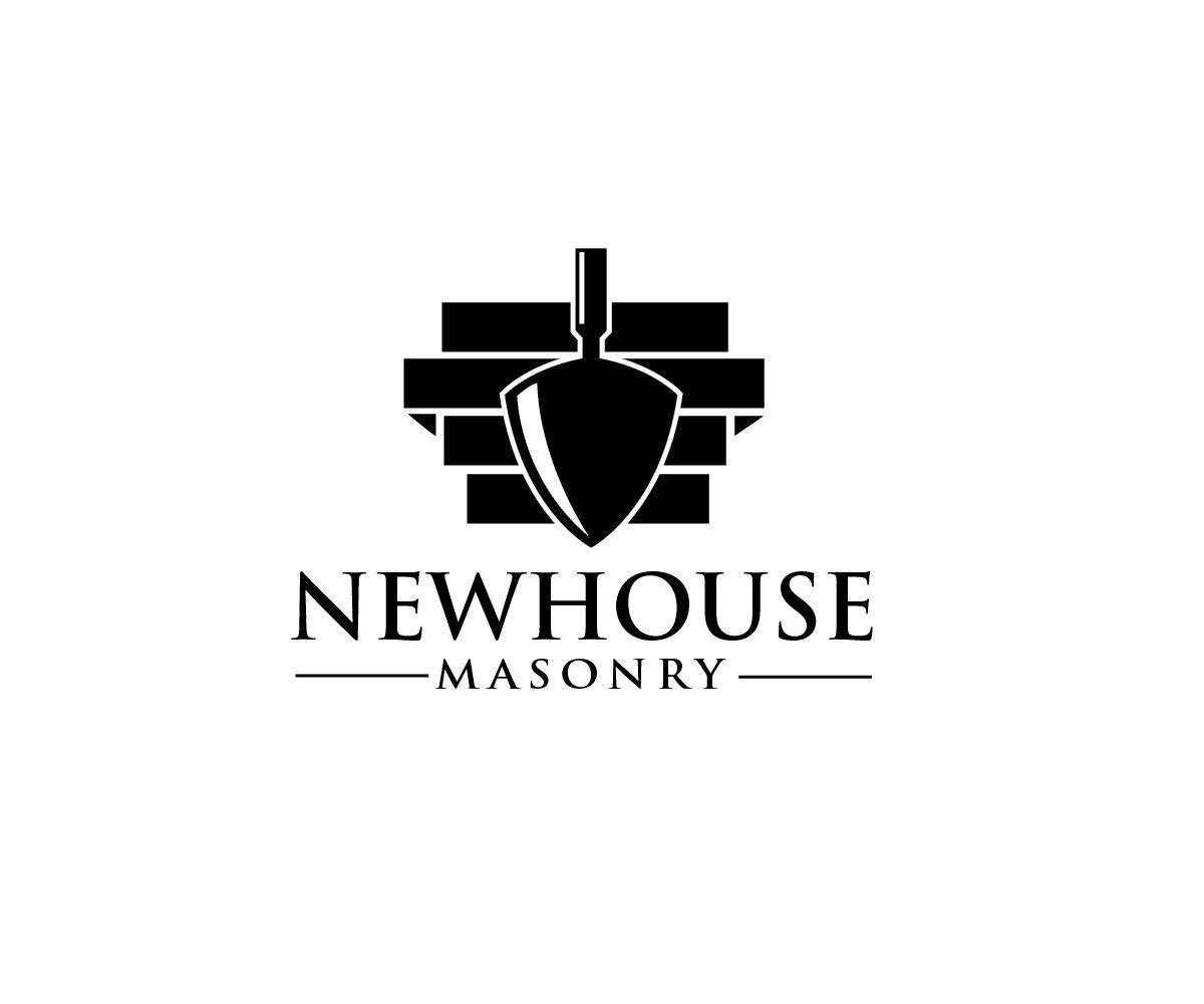 Masonary Logo - Bold, Serious, Construction Company Logo Design for Newhouse Masonry