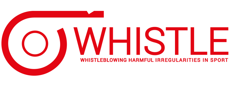 Whistle Logo - Sport Whistle. WHISTLEBLOWING OF HARMFUL IRREGULARITIES IN SPORT