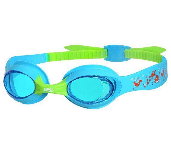 Blue and Green Twist Logo - Buy Zoggs Little Twist Blue Goggles