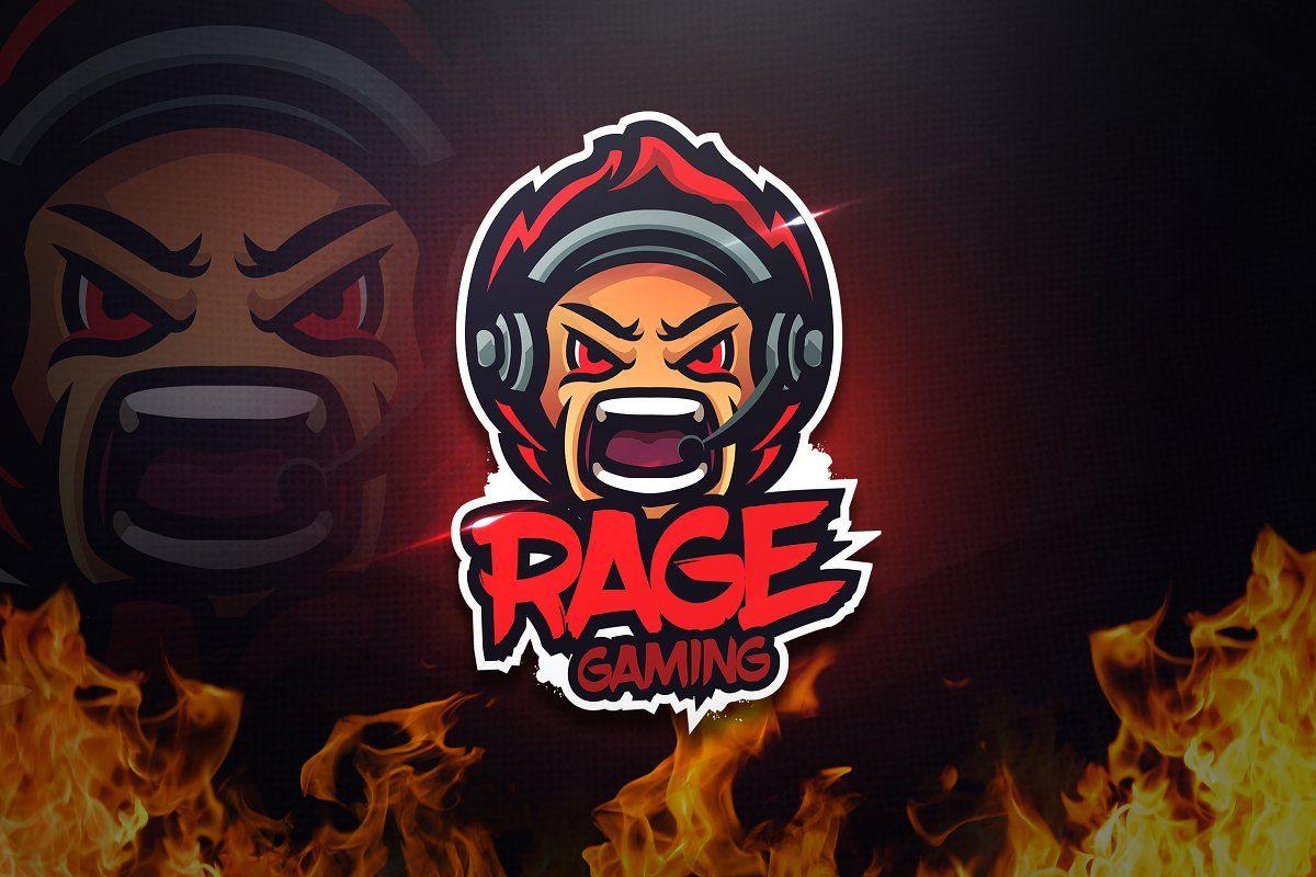 Rage Logo - Rage Gaming - Mascot & Esport Logo