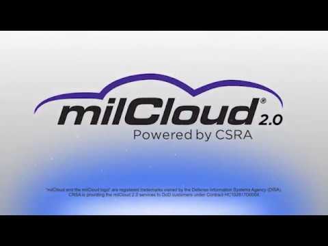 Milcloud Logo - milCloud 2.0 Powered by CSRA