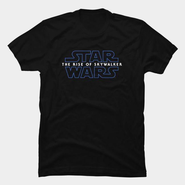 Skywalker Logo - The Rise Of Skywalker Logo T Shirt By StarWars Design By Humans