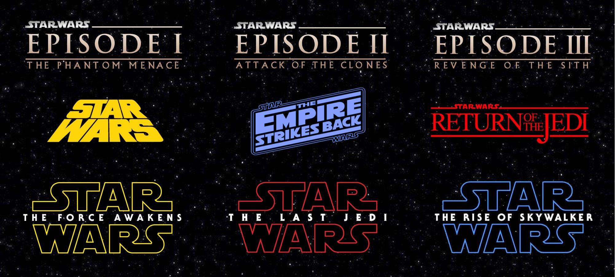 Skywalker Logo - All Skywalker Saga Logos : StarWars