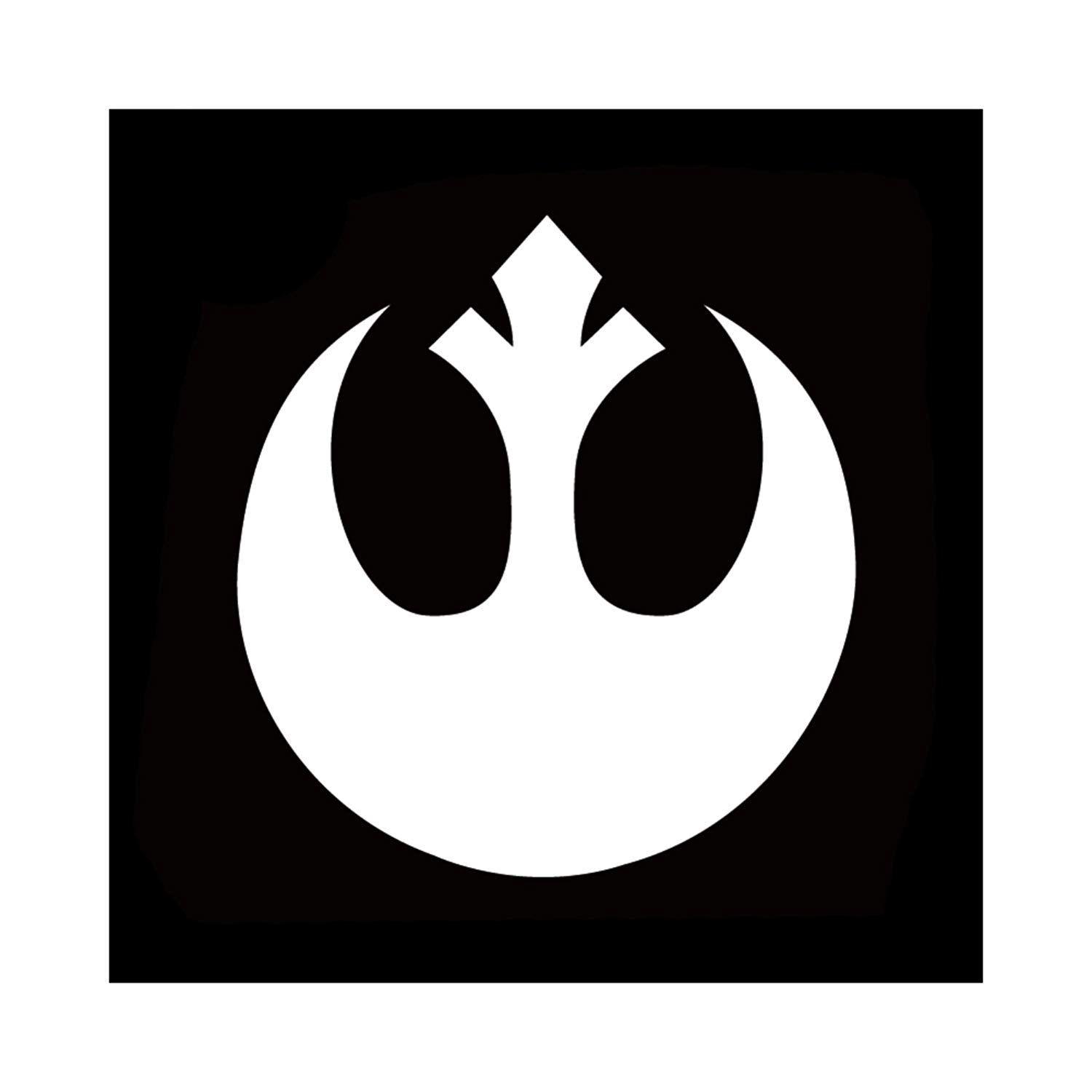 Skywalker Logo - Amazon.com: Star Wars Rebel Logo Crest Symbol Skywalker Jedi ...