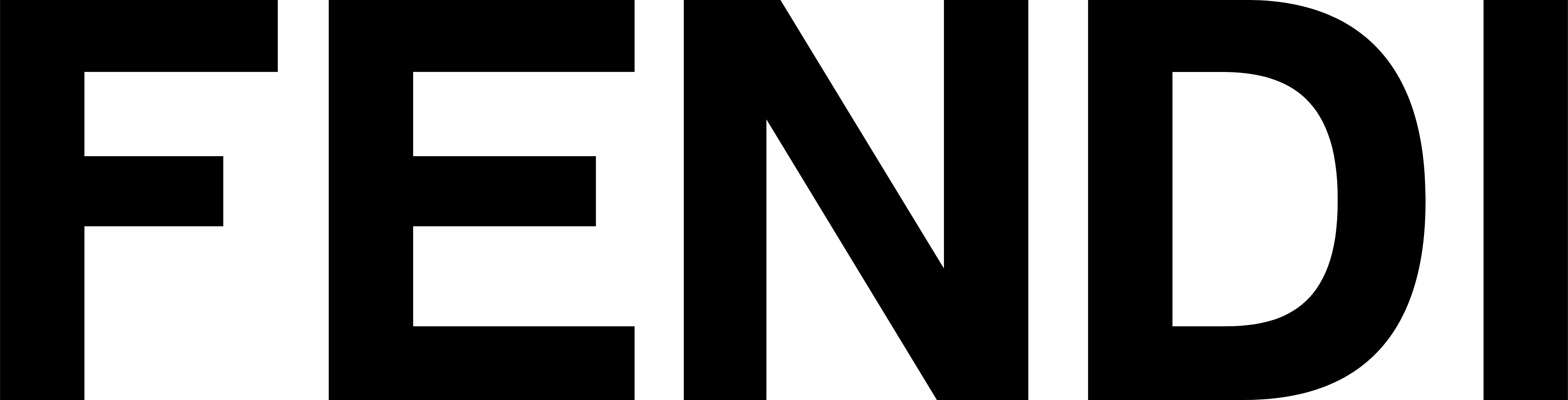 Fendi Logo transparent PNG - StickPNG