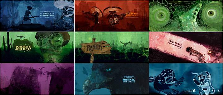 Rango Logo - Rango title sequence the Titles