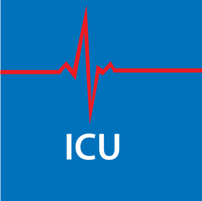 ICU Logo - ICU Hospital Embroidered Logo for Medical Scrubs