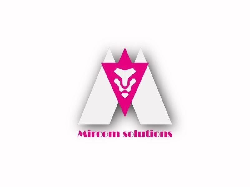 Mircom Logo - Mircom solutions logo design