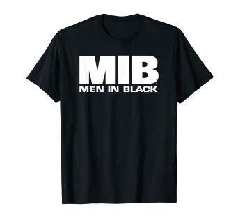 MIB Logo - Amazon.com: Men in Black MiB Logo T-shirt: Clothing