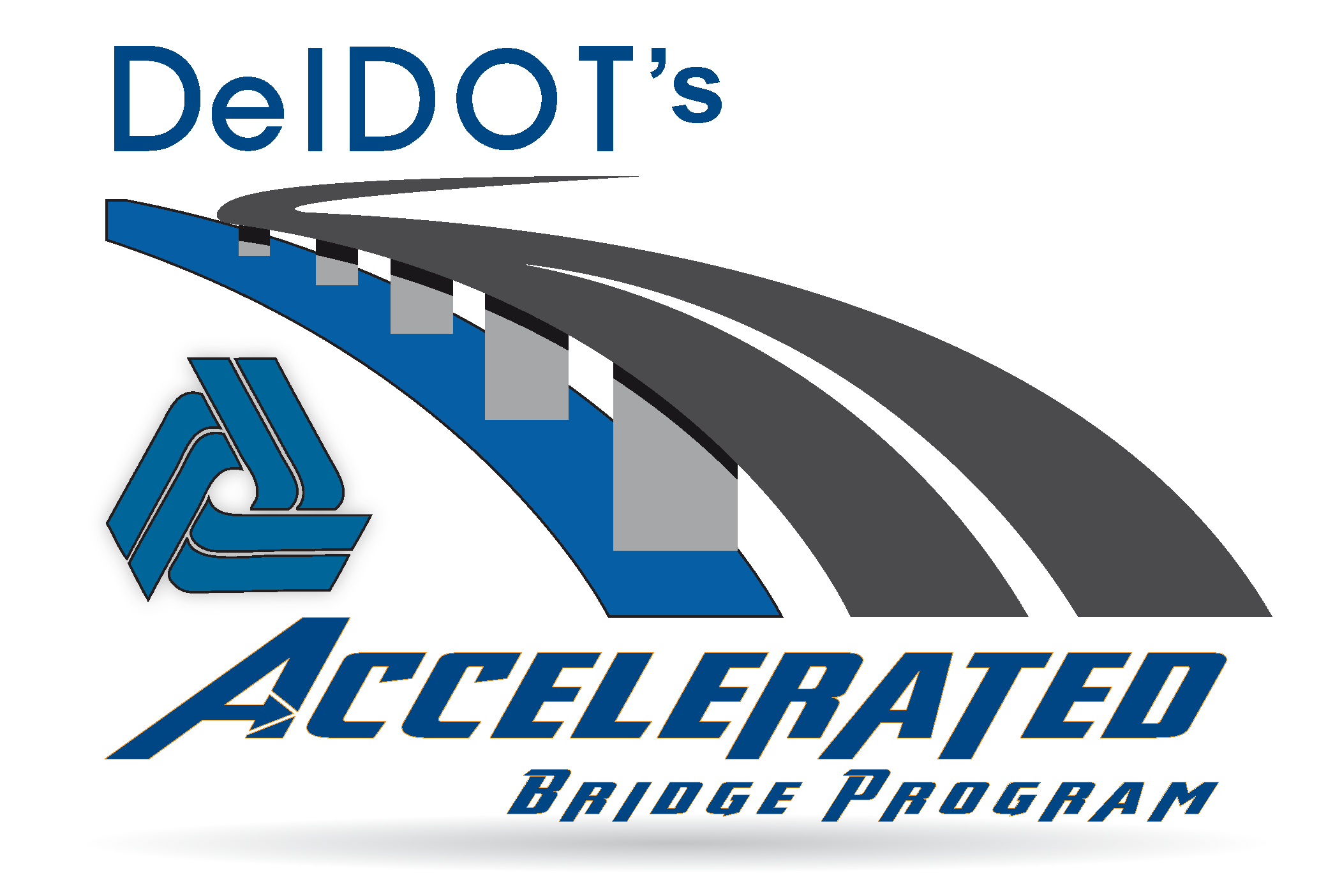 DelDOT Logo - Bridge Monitoring Project. Federal Highway Administration
