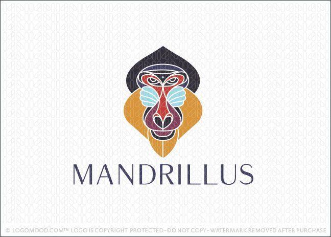 Mandrill Logo - Mandrillus in 2019 | string art | Logos, Animal logo, Premium logo