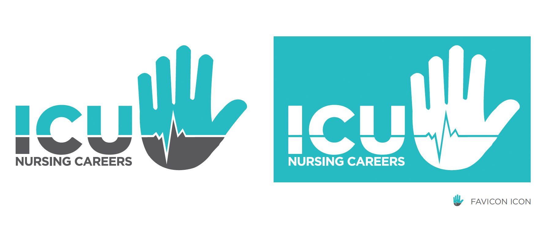 ICU Logo - ICU Nursing Careers Logo – SheMakesArt.com