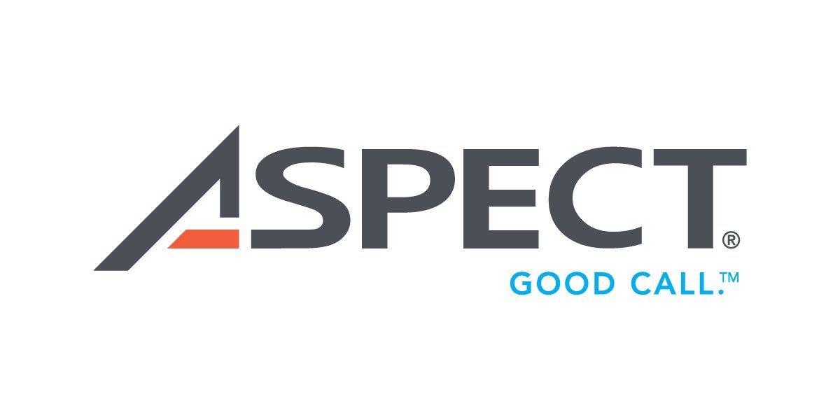 Aspect Logo - Contact Center Solutions for Large Call Centers