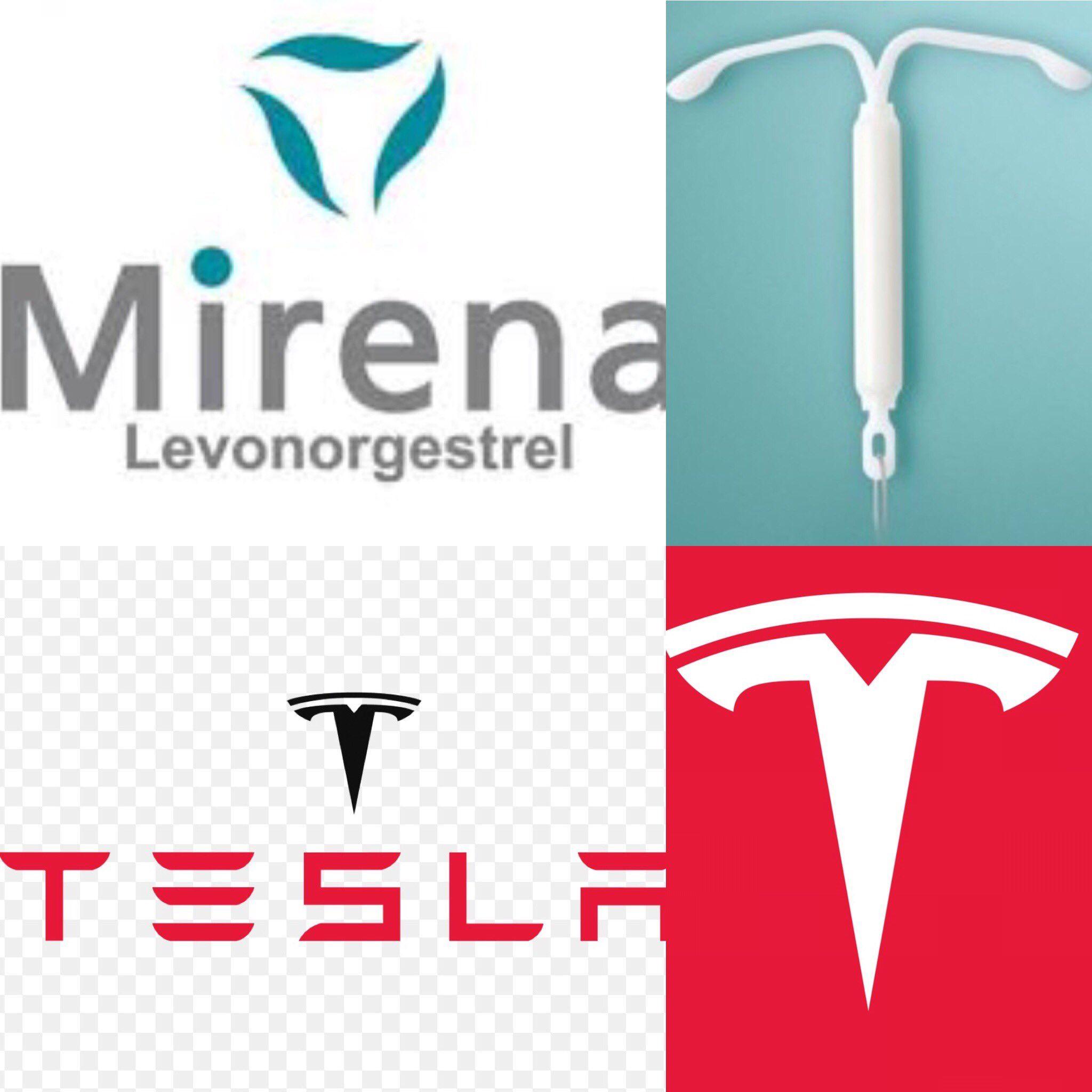 Mirena Logo - Caroline D. will never be able to unsee the Tesla