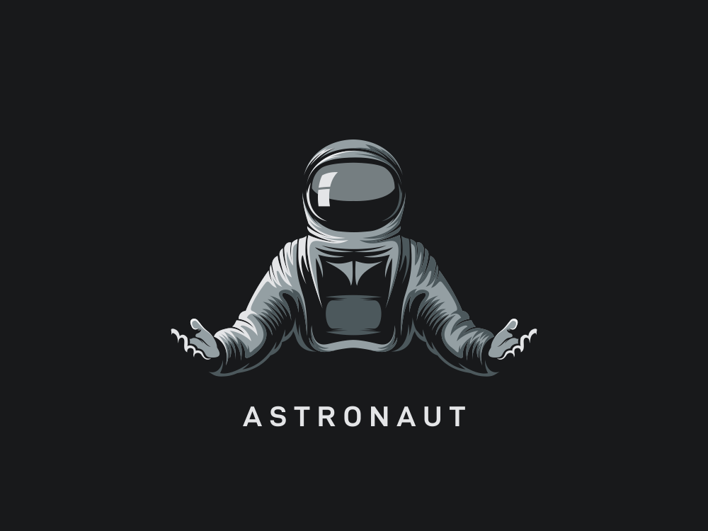Astrounaut Logo - Astronaut logo concept by jhona burame on Dribbble