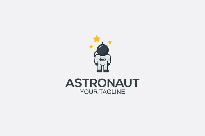 Astrounaut Logo - Astronaut Logo by mir_design on Envato Elements