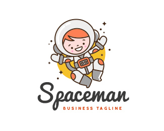 Astrounaut Logo - Logopond - Logo, Brand & Identity Inspiration (Little Spaceman ...