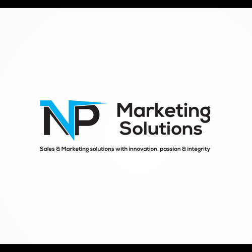 NP Logo - logo for NP Marketing Solutions | Logo design contest