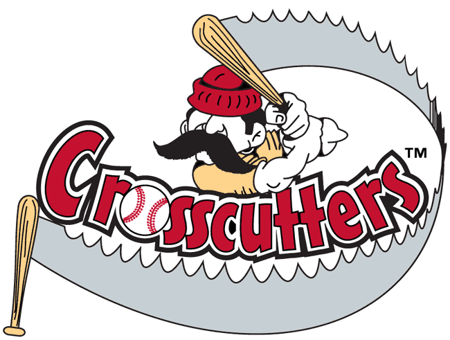 Crosscutters Logo - Williamsport Crosscutters Primary Logo - New York-Penn League (NYPL ...