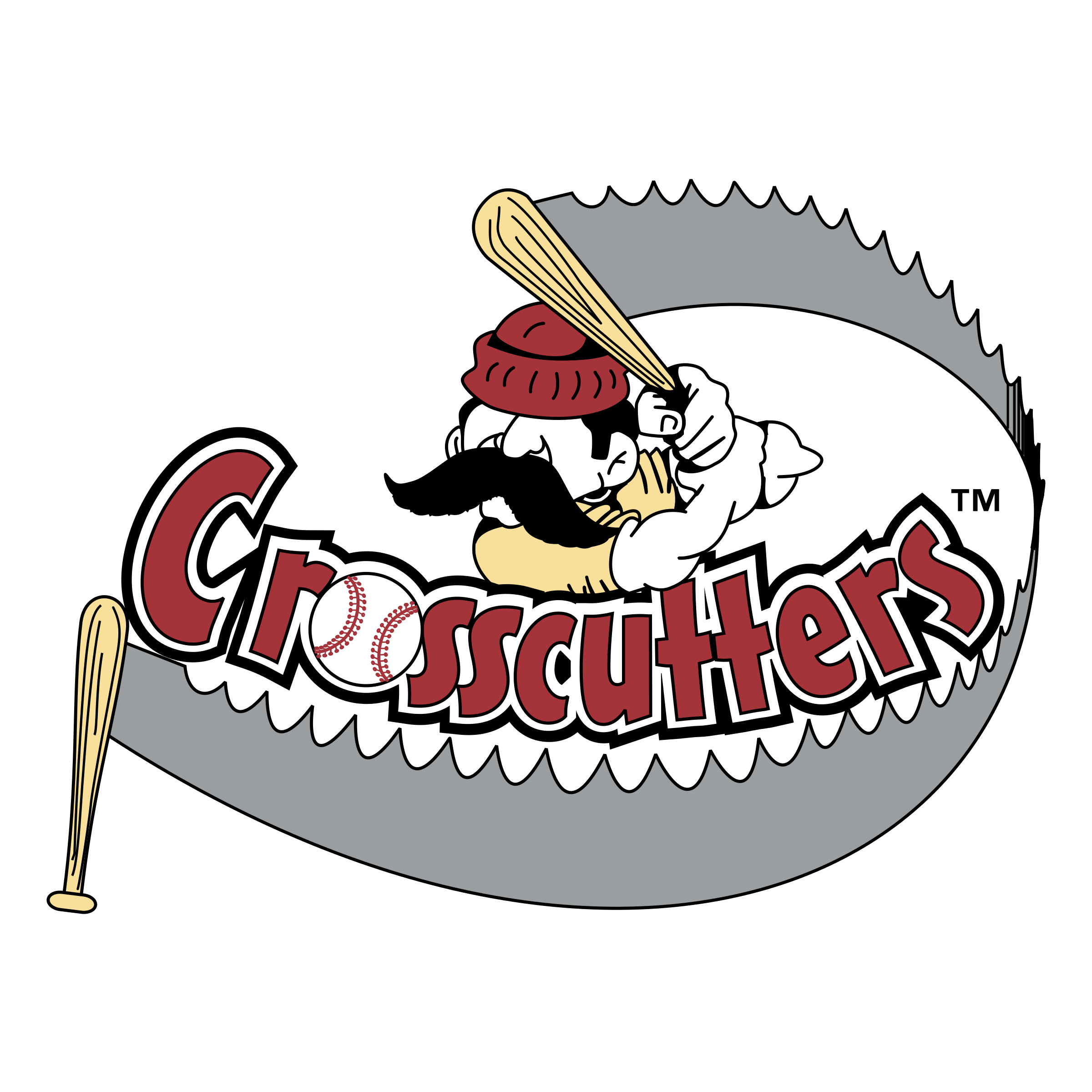 Crosscutters Logo - Williamsport Crosscutters Logo PNG Transparent & SVG Vector ...