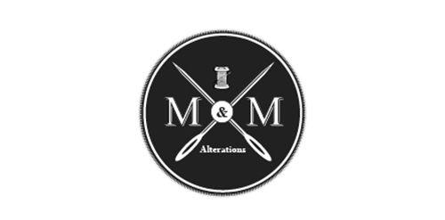 Alterations Logo - M & M Alterations