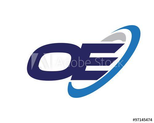 OE Logo - OE Swoosh Letter Logo - Buy this stock vector and explore similar ...