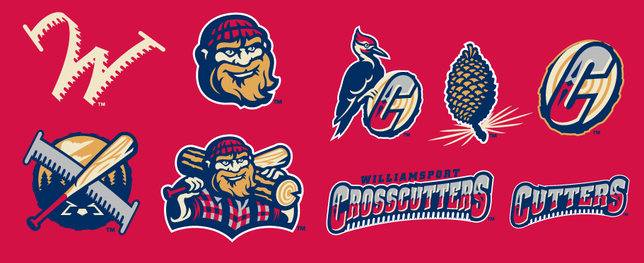 Crosscutters Logo - Logging On: The Story Behind the Williamsport Crosscutters | Chris ...