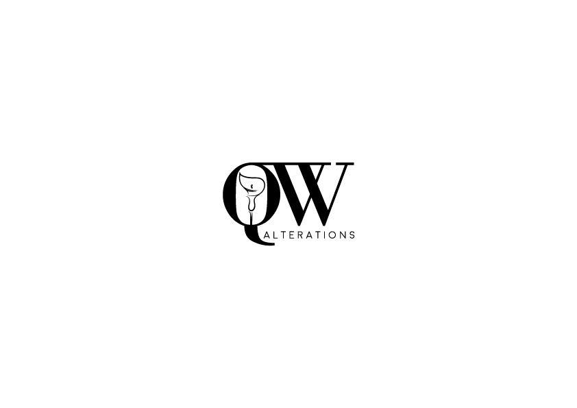 Alterations Logo - Feminine, Serious, Business Logo Design for QW Alterations