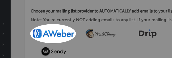 Aweber Logo - How do I integrate Vyper with AWeber? – AWeber Knowledge Base