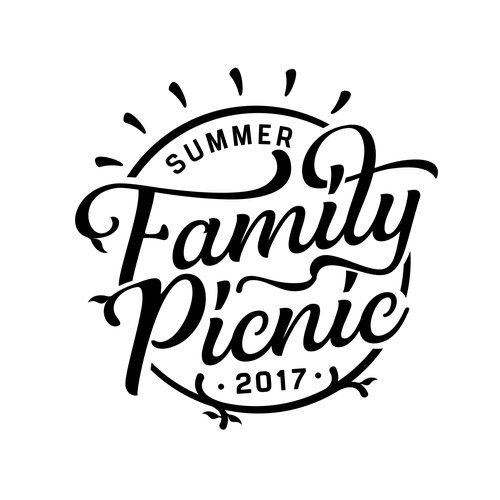 Picnic Logo - Summer Family Picnic