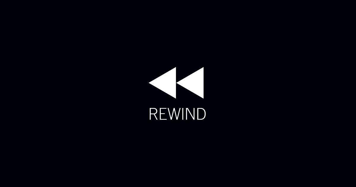 Rewind Logo - Rewind & series Belgique