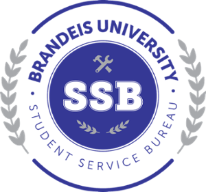 Brandeis Logo - Student Service Bureau | Student Services and Discounts | Department ...