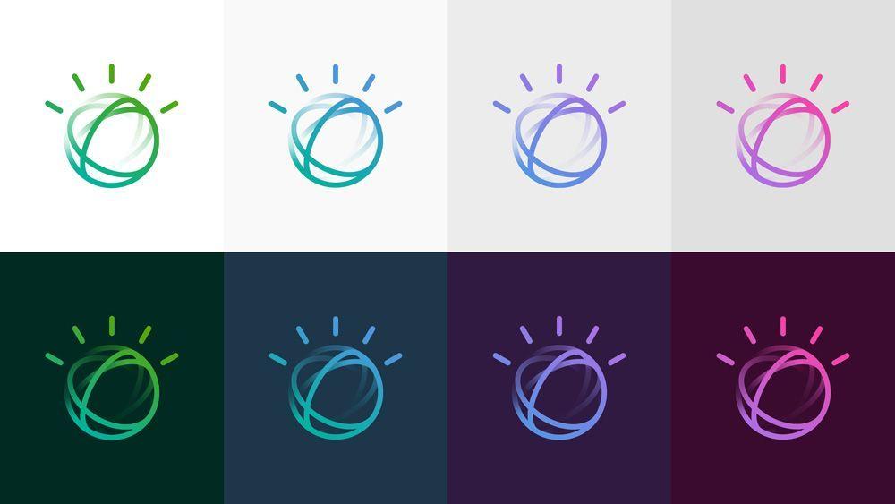 Watson Logo - New Logo And Identity For IBM Watson Done In House With Others