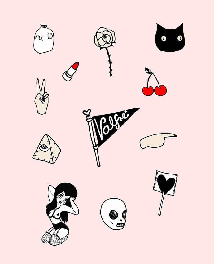 Valfre Logo - Mean & Ugly iPhone Case