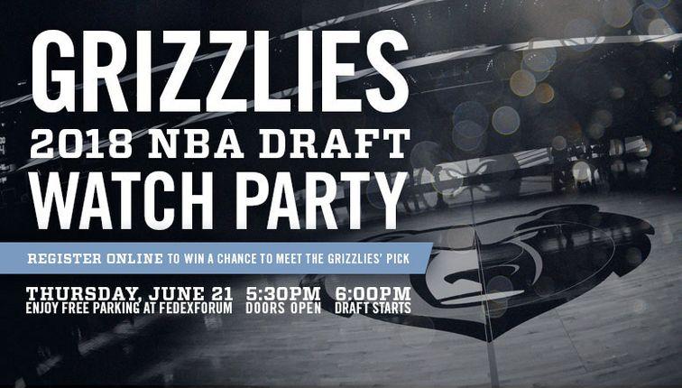 FedExForum Logo - Memphis Grizzlies to host 2018 NBA Draft Party at FedExForum on ...