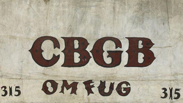 CBGB Logo - A Look Behind the History of the CBGB Awning | Books & Manuscripts ...