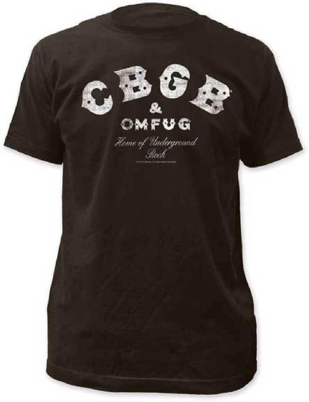 CBGB Logo - CBGBs Vintage T Shirt Of Underground Rock Logo. Men's Black