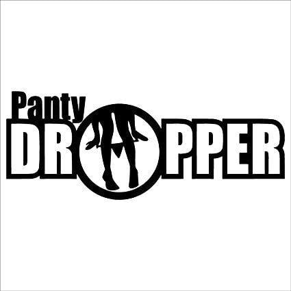 Dropper Logo - Amazon.com: Crawford Graphix Panty Dropper V2 Decal Vinyl Sticker ...