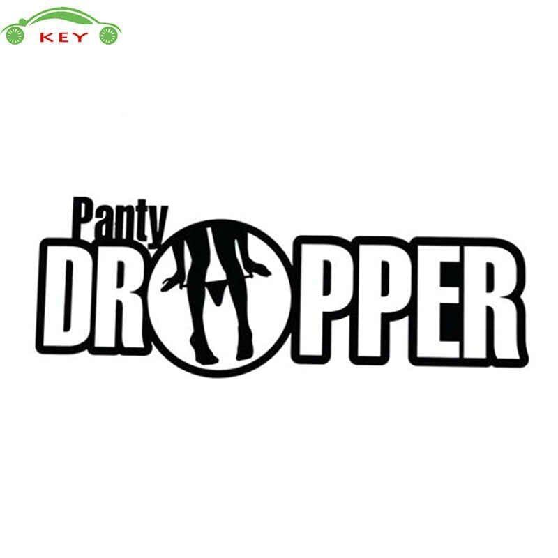 Dropper Logo - 19*6cm Car Sexy Girl Panty Dropper Window Trunk Sticker For Volvo KIA  Mitsubishi Suzuki Lexus Porton Holden Abarth Mazda Lada VW