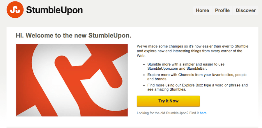 Stumble Logo - StumbleUpon Gets A Whole New Look! Changes Logo And Simplifies Your