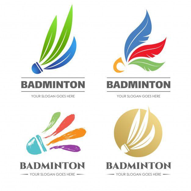 Badminton Logo - Unique and creative badminton logo Vector