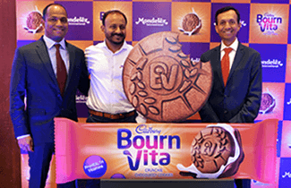 Bournvita Logo - Bournvita Biscuits debut in India