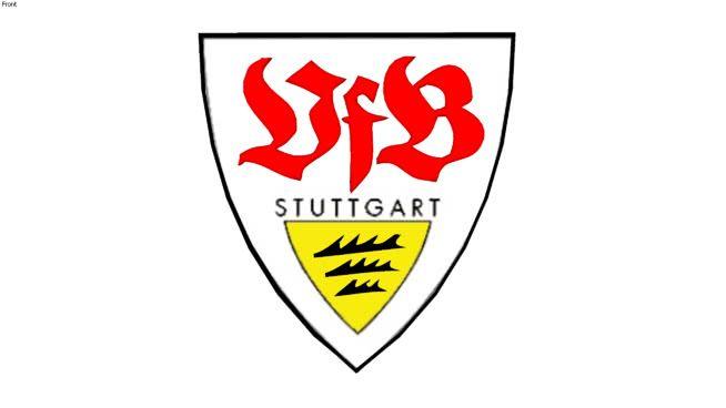 Stuttgart Logo - logo football VfB Stuttgart | 3D Warehouse