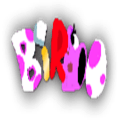 Birdo Logo - Birdo Text Logo - Roblox