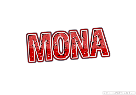 Mona Logo - Mona Logo. Free Name Design Tool from Flaming Text