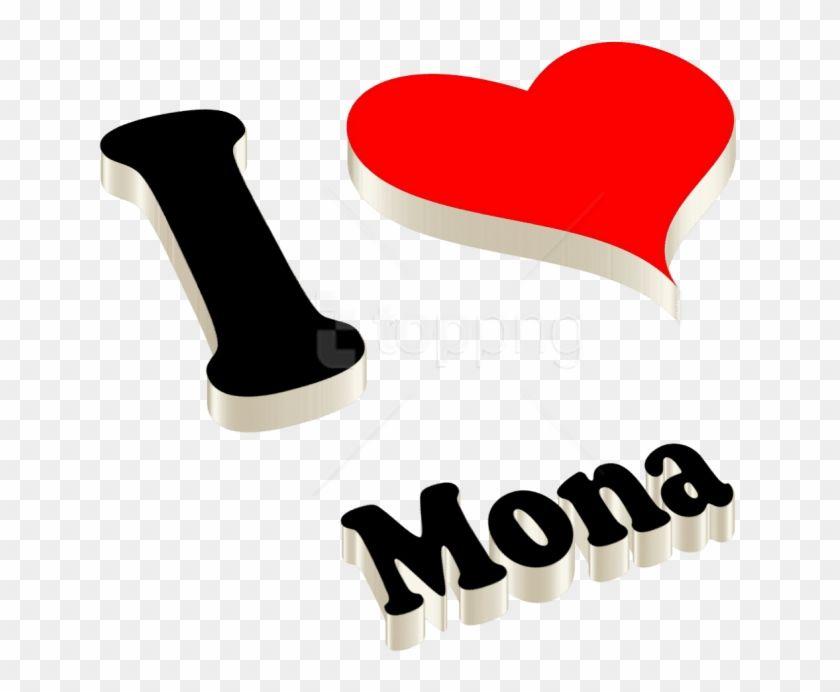 Mona Logo - Free Png Download Mona Happy Birthday Name Logo Png - Heart ...