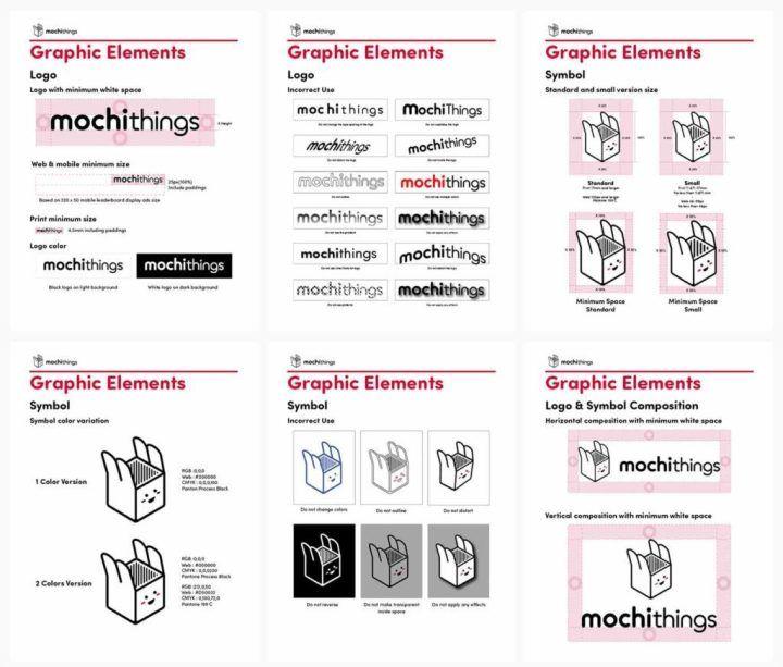 MochiThings Logo - MochiThings Brand Design – Juhee Kim