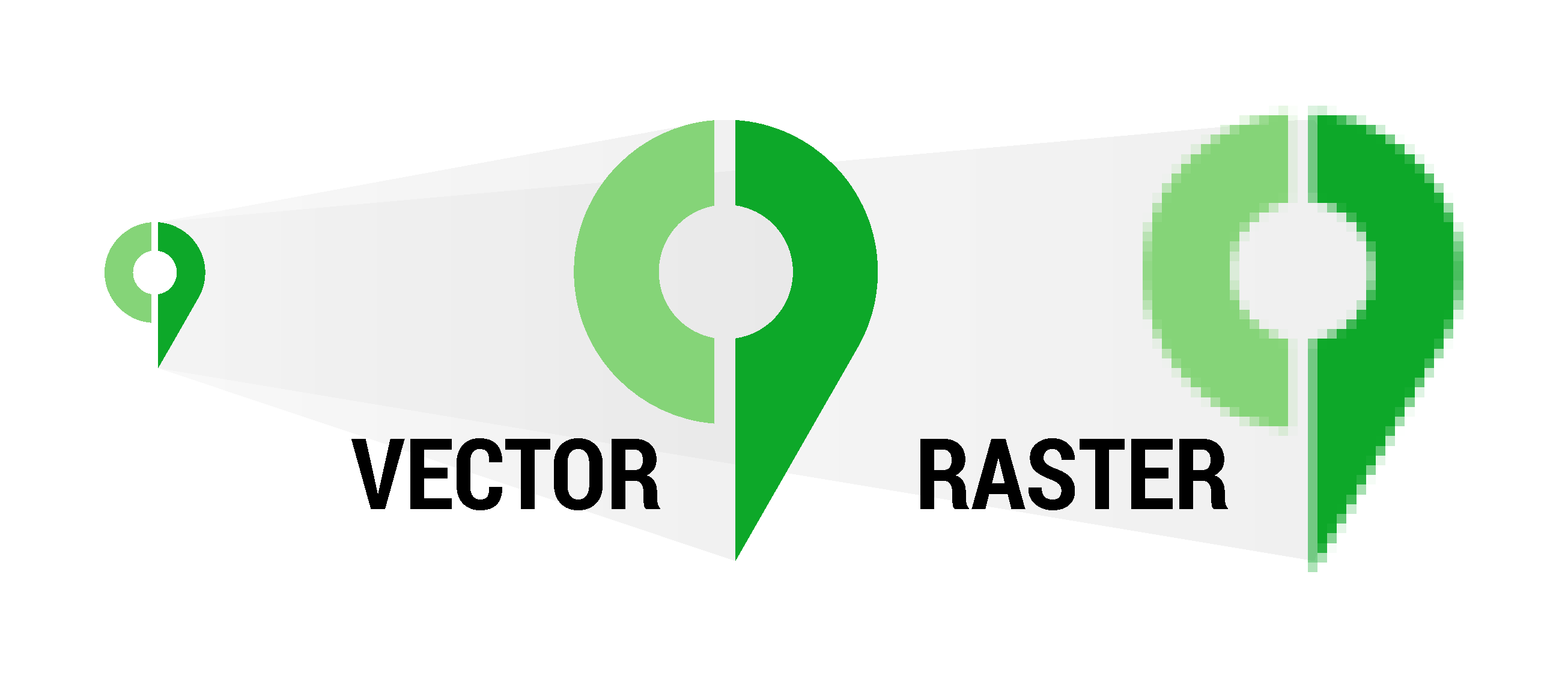 Raster Logo - Vector vs- Raster: Choosing the right image format – CityPlanner Guide